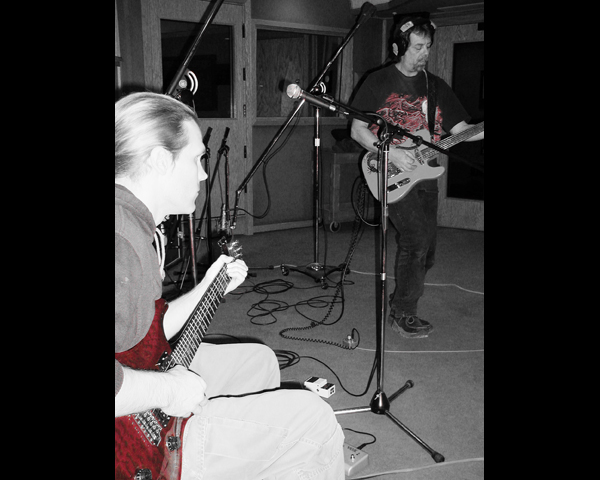 David and Rob were on guitars.
