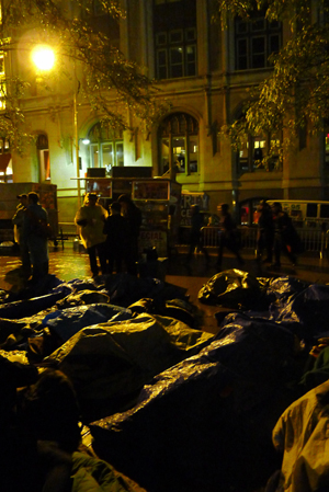 Occupy: Sleeping in Liberty Square